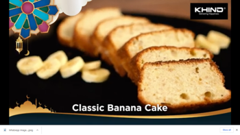  Electric Oven OT50 & Stand Mixer SM506P | Classic Banana Cake